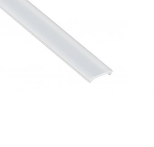 LED profilio uždengimas baltas