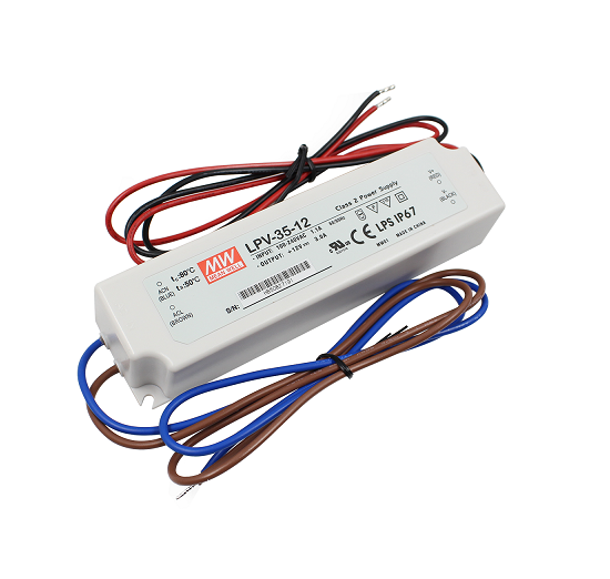 Maitinimo šaltinis LPV-35-12 12V 3A 35W IP67