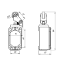 Galinis jungiklis FLS 15M 4235-54