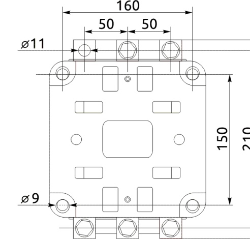 Magnetinis paleidiklis FC7 400A 230V