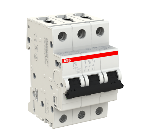 Automatinis jungiklis S203-B32 3P B 32A ABB