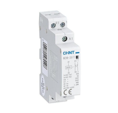 Kontaktorius NCH-20A 230V 1NO+1NC NCH82011230