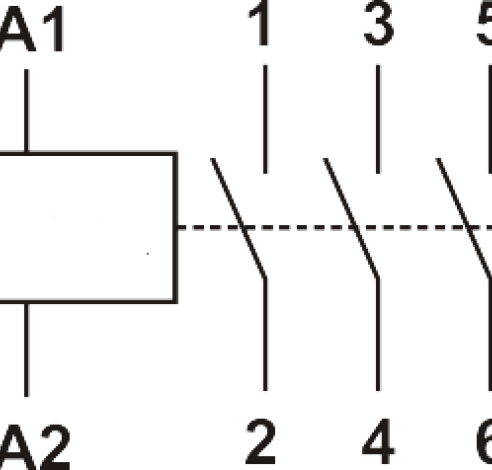 Modulinis kontaktorius MCF3 40-40 4P 40A 4NO EVO