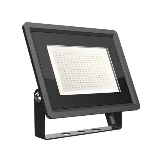 LED prožektorius 200W 4000K 17600lm IP65 juodas