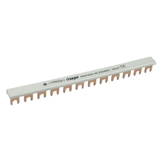 Šyna 1P/12mod. KDN163A 10mm² Hager