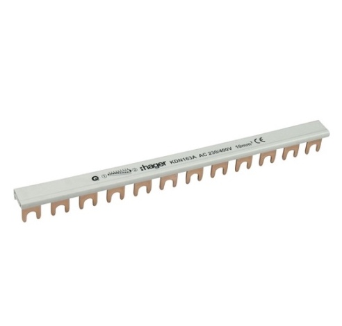Šyna 1P/12mod. KDN163A 10mm² Hager