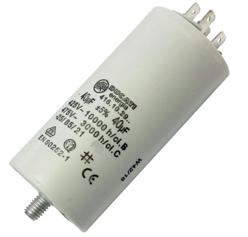 Kondensatorius 40uF 450V 45x97mm