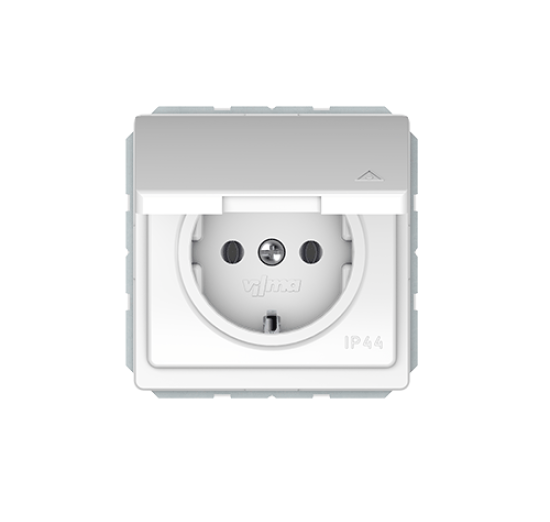 Kištukinis lizdas RP16-003-02 IP44 įž. ST-150 baltas