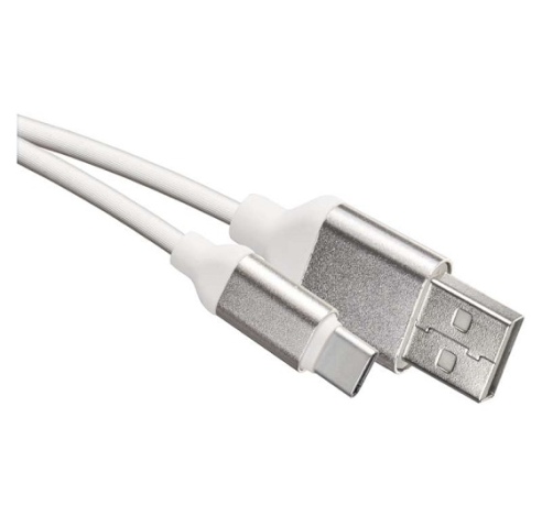 Kabelis USB A kištukas - USB C kištukas 1m.