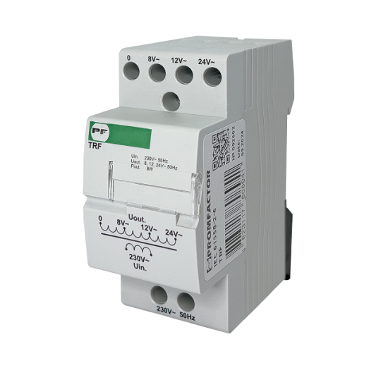 Transformatorius TRF3 230V/24V,12V, 8V 8W EVO