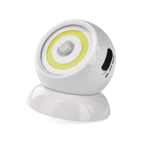 LED naktinė lemputė su judesio davikliu 3xAAA