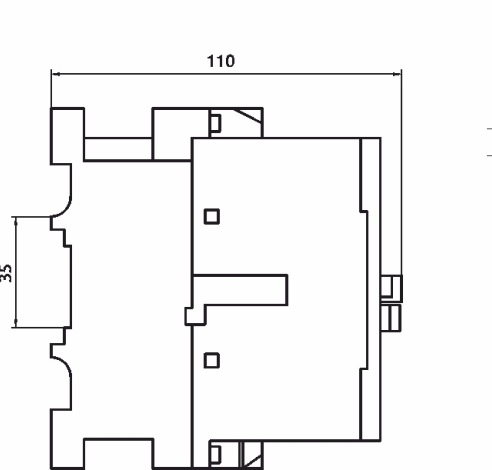 Magnetinis paleidiklis FC4 40A 400V 1NO+1NC