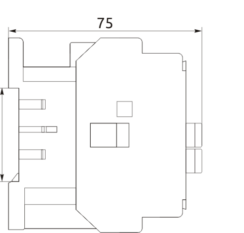 Magnetinis paleidiklis FC1  6A 400V 1NO