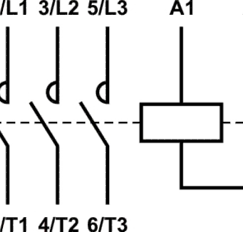 Magnetinis paleidiklis FC5 63A 400V 4NO+2NC