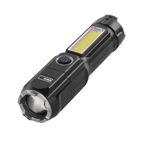 Įkraunamas žibintuvėlis LED P3214, 150lm, 1200mAh