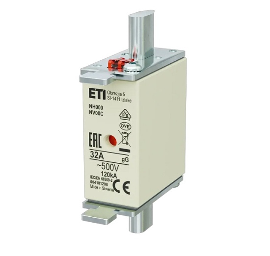 Saugiklis NH000 gG 32A/500V