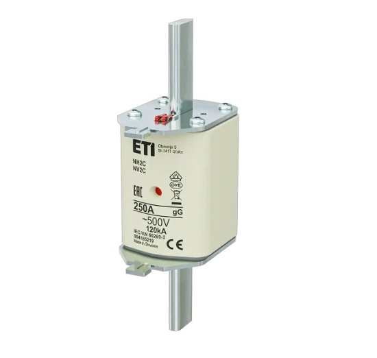 Saugiklis NH2C gG 250A/500V