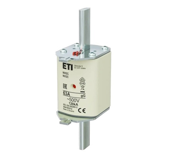 Saugiklis NH2C gG 63A/500V