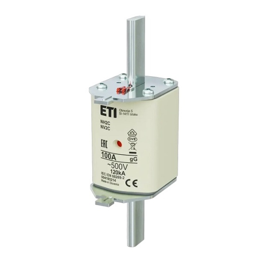 Saugiklis NH2C gG 100A/500V