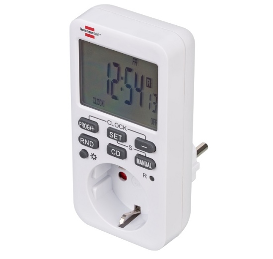 Laikmatis elektroninis Comfort-Line baltas IP20