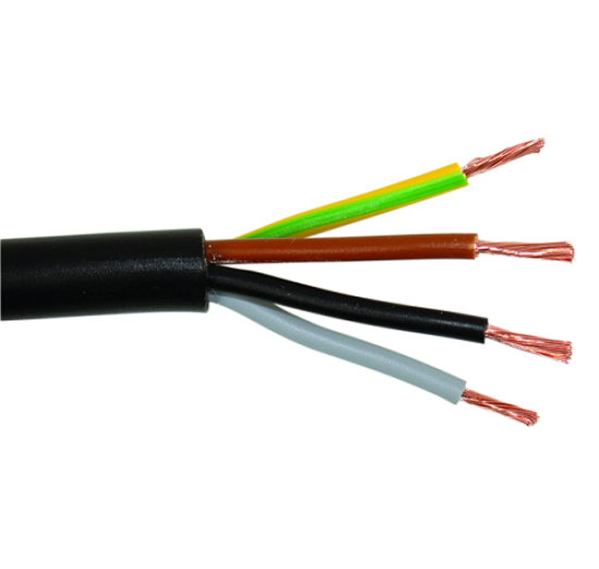 Kabelis H07RN-F 4x1