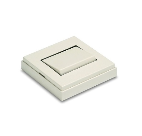 Paviršinis jungiklis 1 klavišo 10A/250V SLIM 5001