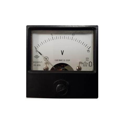 Voltmetras M2001/1 0-15V