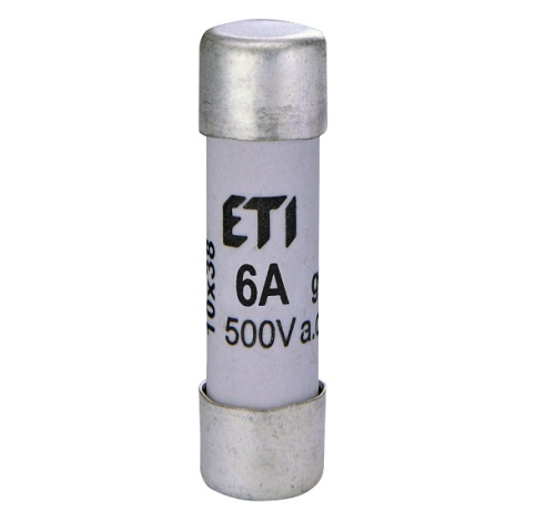 Saugiklis VLC 6A 10x38 ETI