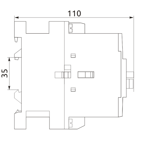 Magnetinis paleidiklis FC4 75A 400V
