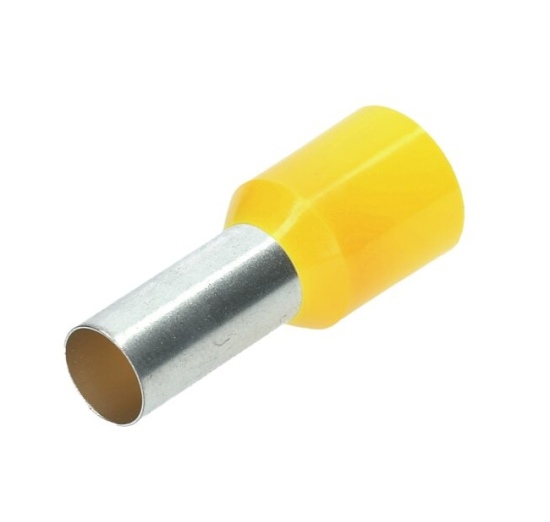 Antgalis gilzė APF 25mm²/16 izoliuotas geltonas