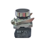 Mygtukas juodas FP PCP metal. 1NA IP40
