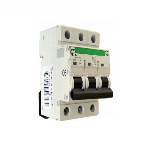 Automatinis jungiklis FB3-63 3P C 20A 10kA Evo