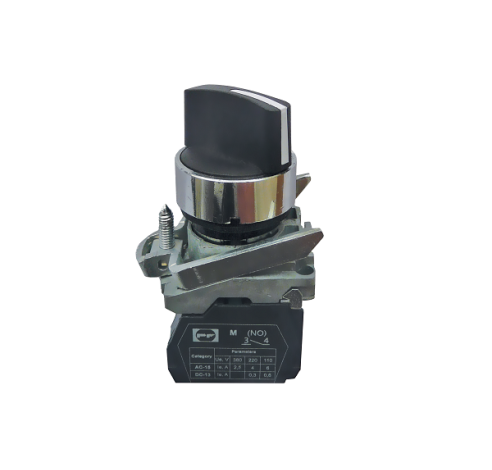 Perjungiklis I-0-II su fiks. juoda rank. FP Rec metal. 2NA IP40