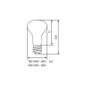 Lempa reflekt. R63 40W E27