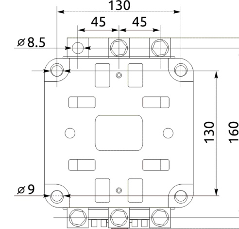 Magnetinis paleidiklis FC6 160A 230V