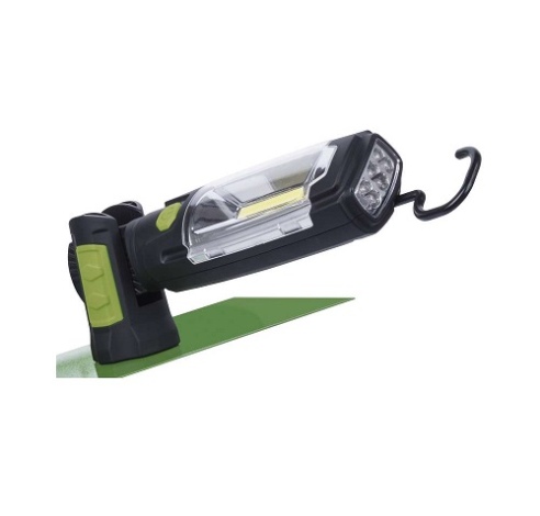 Įkraunamas žibintas EMOS 3W COB + 6 LED