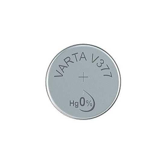 Elementas V 377 (SR66SW, SR626SW, AG4) Varta