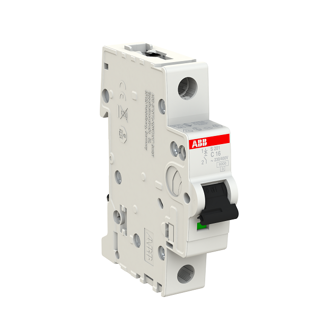 Automatinis jungiklis S201-C16 1P C 16A ABB - Skiraida